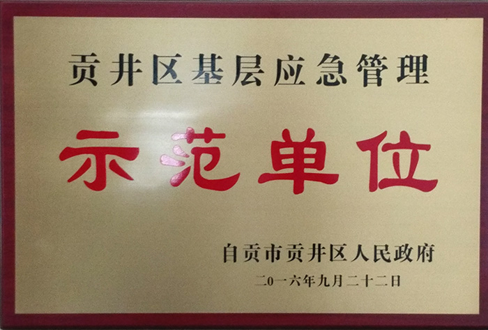 貢井示範單位